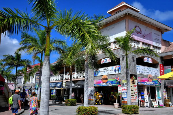 Retailers at Port Zante in Basseterre, Saint Kitts - Encircle Photos