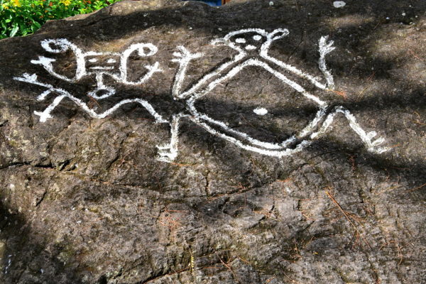 Carib Petroglyphs in Old Road Town, Saint Kitts - Encircle Photos