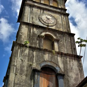 Clock Tower of Cathedral Immaculate Conception in Castries, Saint Lucia - Encircle Photos