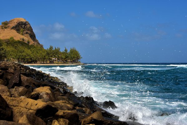 Causeway to Pigeon Island from Gros Islet, Saint Lucia - Encircle Photos