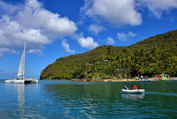 Marigot Public Beach in Marigot Bay, Saint Lucia - Encircle Photos