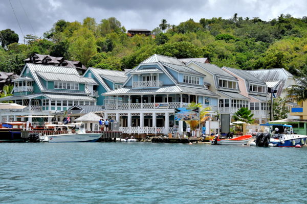 Marina in Marigot Bay, Saint Lucia - Encircle Photos