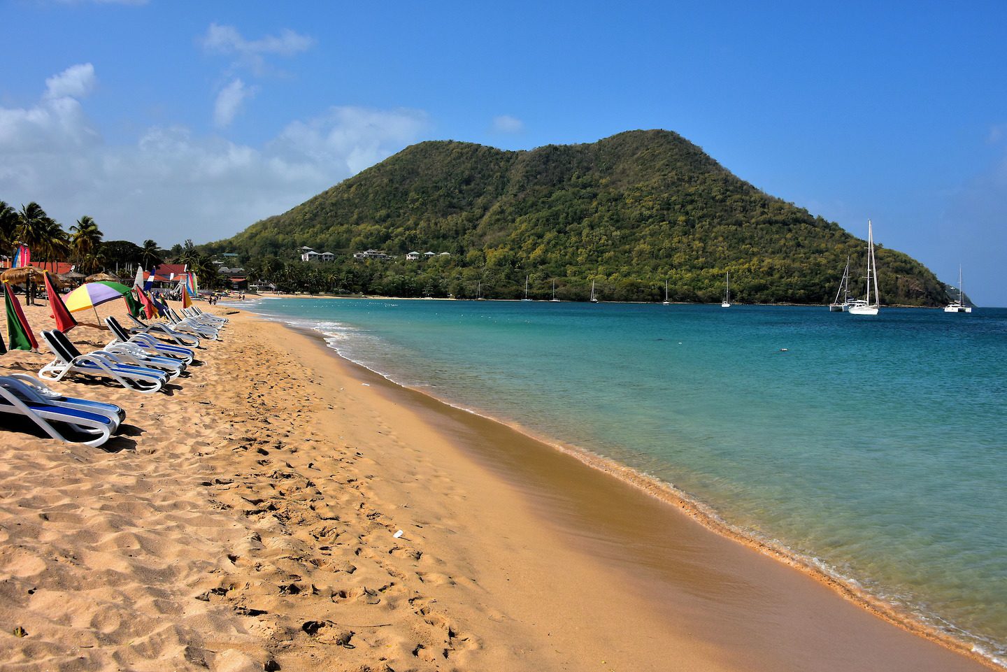 Reduit Beach at Rodney Bay Village, Saint Lucia Encircle Photos