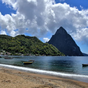 Picturesque Above and Below the Water in Soufrière, Saint Lucia - Encircle Photos