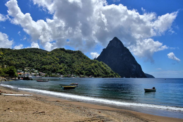 Picturesque Above and Below the Water in Soufrière, Saint Lucia - Encircle Photos