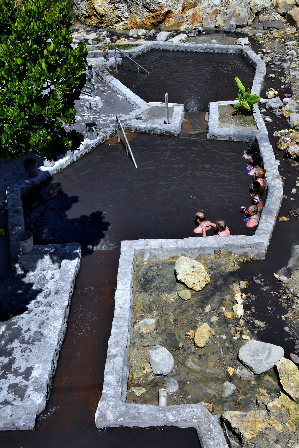Mud Bath in Sulphur Springs near Soufrière, Saint Lucia Encircle Photos