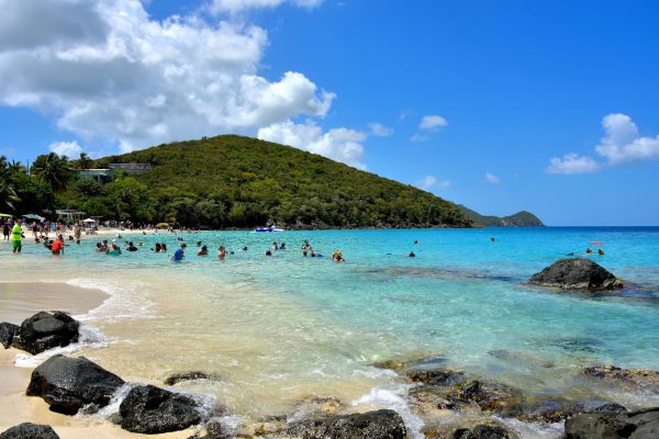 Sandy Beach at Coki Bay on the Northside, Saint Thomas - Encircle Photos