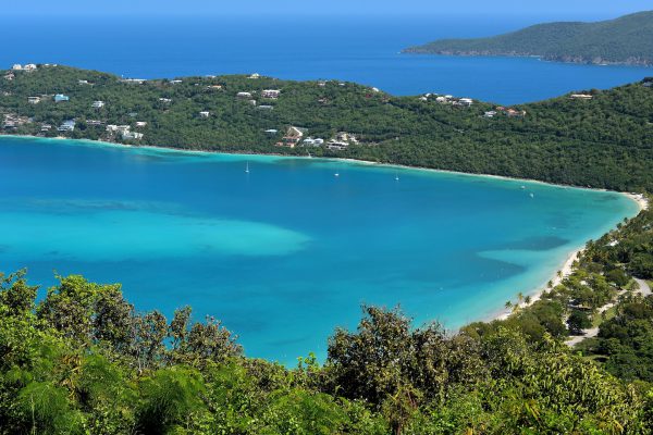 Magens Bay from Drake’s Seat on the Northside, Saint Thomas - Encircle Photos