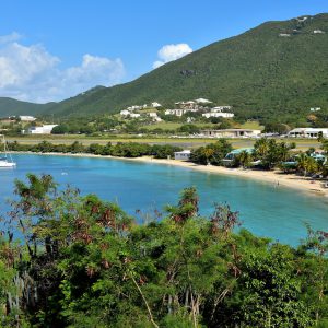 Elevated View of Lindbergh Bay on the Southside, Saint Thomas - Encircle Photos