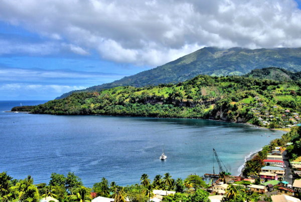Chateaubelair Bay in Chateaubelair, Saint Vincent - Encircle Photos