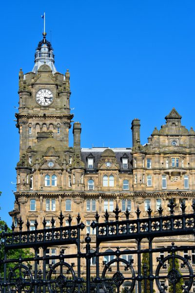 Balmoral Clock in Edinburgh, Scotland - Encircle Photos