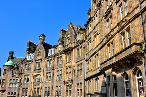 Cockburn Street in Edinburgh, Scotland - Encircle Photos