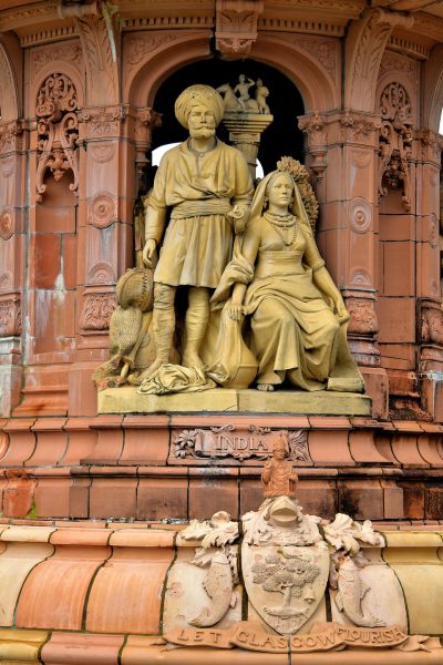 Doulton Fountain at Glasgow Green in Glasgow, Scotland - Encircle Photos