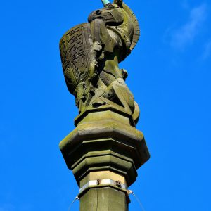 Unicorn Mercat Cross in Glasgow, Scotland - Encircle Photos