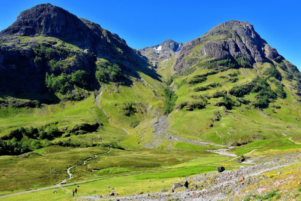 Three Sisters in Glen Coe in Scottish Highlands, Scotland - Encircle Photos