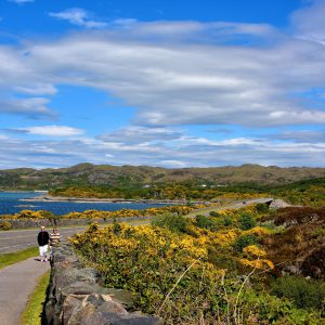 Walkways to View Loch Alsh in Scottish Highlands, Scotland - Encircle Photos