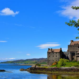 Eilean Donan Castle on Loch Duich in Scottish Highlands, Scotland - Encircle Photos