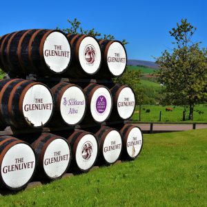 Glenlivet Distillery on Malt Whiskey Trail in Scottish Highlands, Scotland - Encircle Photos