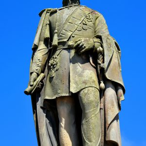 Charles Gordon-Lennox Statue in Huntly, Scotland - Encircle Photos