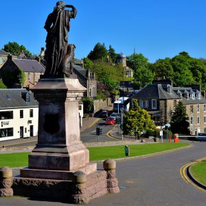 Flora MacDonald Statue in Inverness, Scotland - Encircle Photos