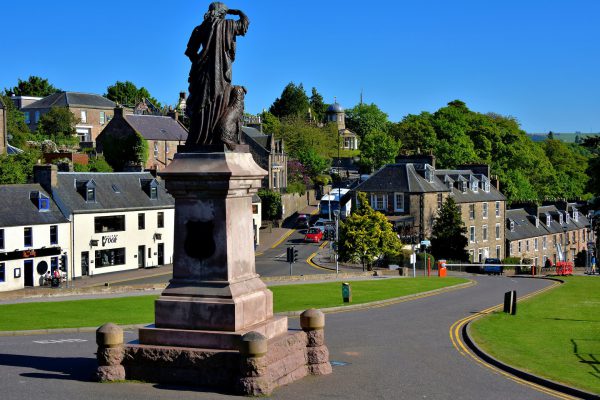 Flora MacDonald Statue in Inverness, Scotland - Encircle Photos