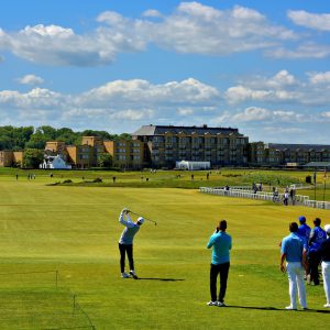 First Tee at Old Course at St Andrews, Scotland - Encircle Photos