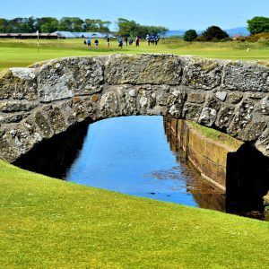 Swilcan Bridge at Old Course at St Andrews, Scotland - Encircle Photos
