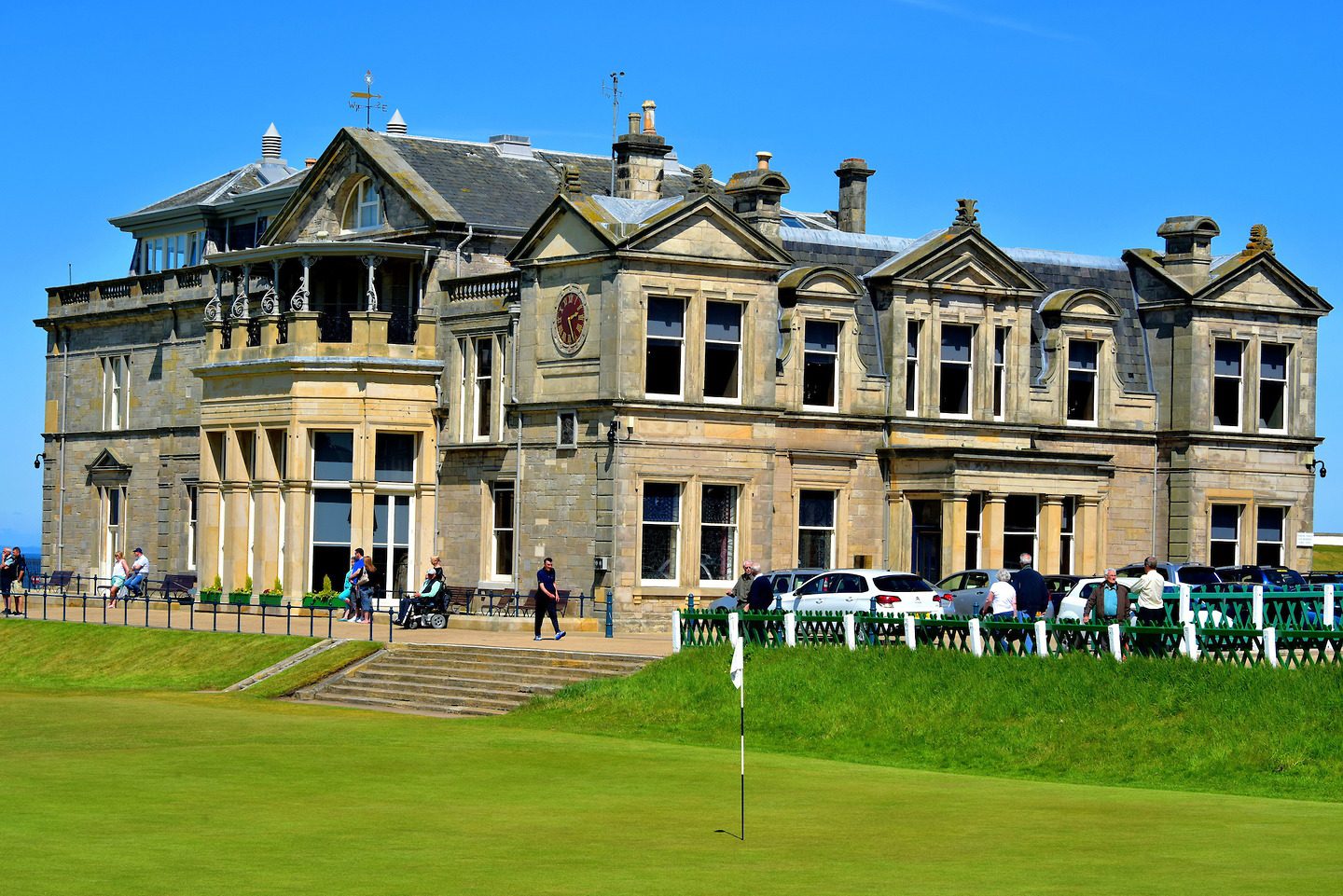Tom Morris 18th Hole at Old Course at St Andrews, Scotland