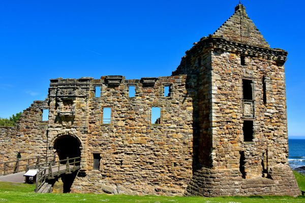 St Andrews Castle Entrance in St Andrews, Scotland - Encircle Photos