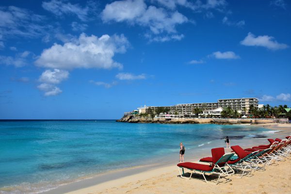Maho Beach near Phillipsburg, Sint Maarten - Encircle Photos