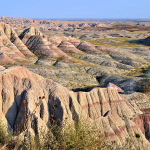 Former Lush Valley of Badlands, South Dakota - Encircle Photos