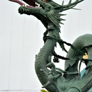 Dragon Statue at Yongdusan Park in Busan, South Korea - Encircle Photos
