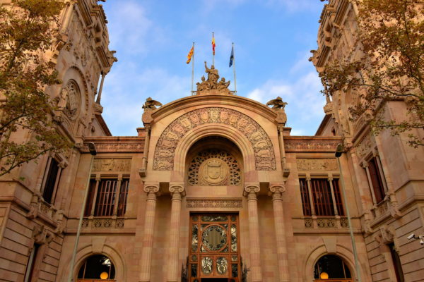 Palace of Justice at Ciutadella Park in Ciutat Vella District in Barcelona, Spain - Encircle Photos