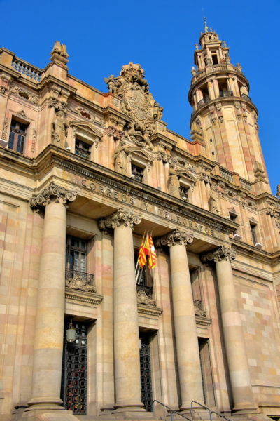 Correos de Barcelona in Ciutat Vella District in Barcelona, Spain - Encircle Photos