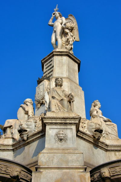 Marquis of Campo Sagrado Monument in Ciutat Vella District in Barcelona, Spain - Encircle Photos