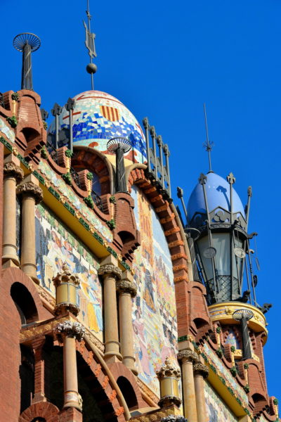 Palace of Catalan Music in Ciutat Vella District in Barcelona, Spain - Encircle Photos