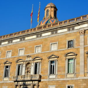 Palau de la Generalitat in Ciutat Vella District in Barcelona, Spain - Encircle Photos