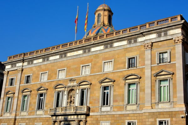 Palau de la Generalitat in Ciutat Vella District in Barcelona, Spain - Encircle Photos