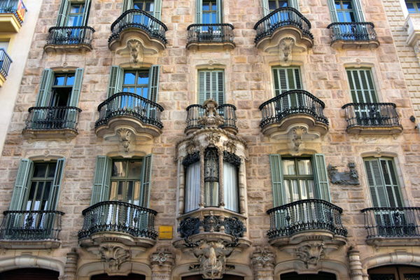 Casa Calvet by Guadí in Eixample District in Barcelona, Spain - Encircle Photos