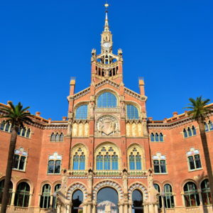 Hospital de Sant Pau in Eixample District in Barcelona, Spain - Encircle Photos