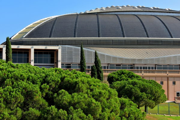 Palau Sant Jordi on Montjuïc Hill in Barcelona, Spain - Encircle Photos