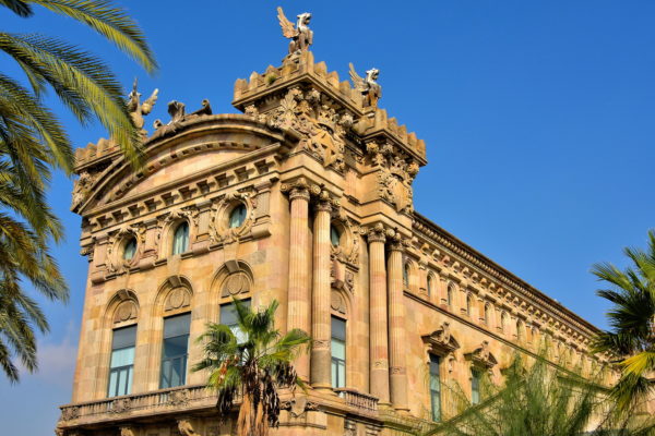 Aduana Building at Port Vell in Barcelona, Spain - Encircle Photos