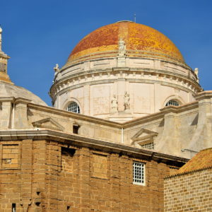 Golden Dome of Cádiz Cathedral in Cádiz, Spain - Encircle Photos