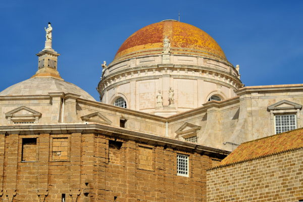 Golden Dome of Cádiz Cathedral in Cádiz, Spain - Encircle Photos