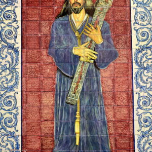 Nazarene of Santa María Painting in Cádiz, Spain - Encircle Photos