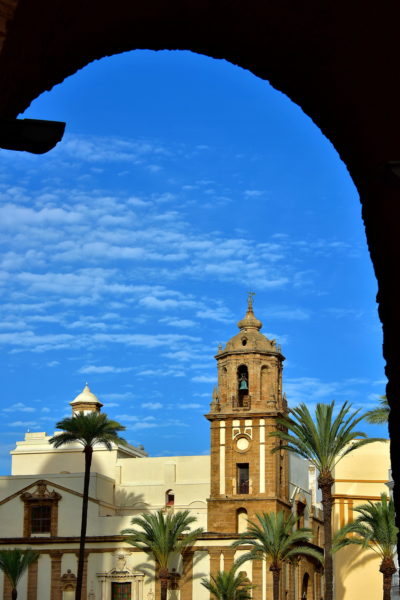 Church of Santiago Bell Tower in Cádiz, Spain - Encircle Photos