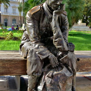 Replacement Soldier Statue in Cartagena, Spain - Encircle Photos
