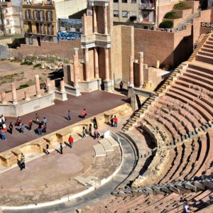 Roman Theatre of Cartago Nova in Cartagena, Spain - Encircle Photos