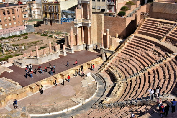 Roman Theatre of Cartago Nova in Cartagena, Spain - Encircle Photos