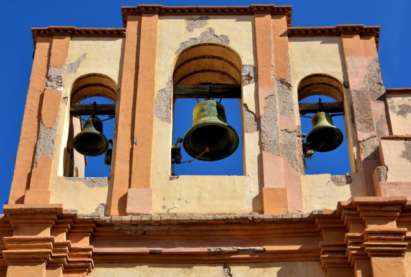 Bells of Santa María de Gracia Church in Cartagena, Spain - Encircle Photos